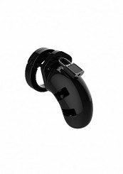 Mancage Chastity 3.5 inches Chastity Cage Black Model 01 by Shots Toys