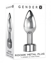 Gender X Rockin Metal Plug Adult Sex Toys