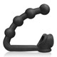 Buttballs Asslock & Cock Sling Oxballs Silicone TPR Blend Black Ice Adult Toys