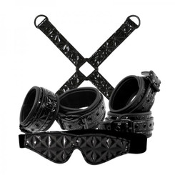 Sinful Bondage Kit Black by NS Novelties