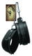 Edge Leather Ankle Restraints Black by Sportsheets - Product SKU SS98021