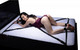 Interlace Over And Under The Bed Restraint Set Black Adult Toy