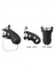 Fantasy C-Ringz Hardcore Silicone Penis Blocker Black by Pipedream Products - view 4
