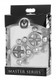 Stainless Steel Rings Of Fire Nipple Press Set by XR Brands - view 3
