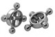 Stainless Steel Rings Of Fire Nipple Press Set by XR Brands - view 4