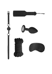Ouch Introductory Bondage Kit #5 Black by Shots Toys