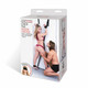 Over The Door Cross With 4 Universal Restraint Cuffs by Electric Eel Inc - view 2