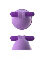 Fantasy For Her Vibrating Breast Suck-Hers Purple Adult Toy