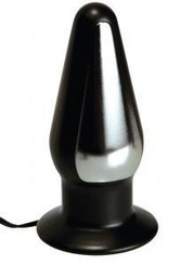 Zeus Electrosex Black Anal Plug by XR Brands