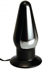Zeus Electrosex Black Anal Plug by XR Brands