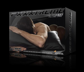 Exxxtreme Sheets Pillow Case King Black Sex Toys