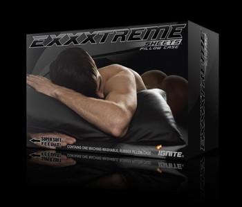 Exxxtreme Sheets Pillow Case King Black Sex Toys
