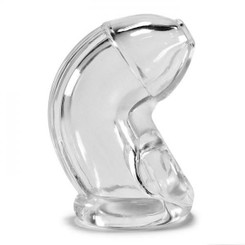 Penis Lock Chastity/packer Sheath Clear by OXBALLS