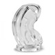 Penis Lock Chastity/packer Sheath Clear by OXBALLS - view 4