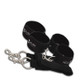 Lux Fetish Bed Spreader 7 Piece Restraint System Black by Electric Eel Inc
