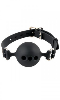 Fetish Fantasy Black Silicone Breathable Small Ball Gag O/S Best Adult Toys