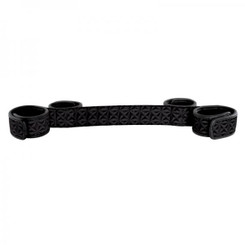 Sinful Soft Spreader Bar Black by NS Novelties