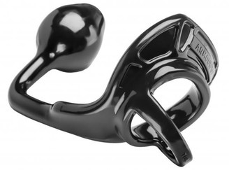 Armour Tug Lock Erection Ring Black by Perfect Fit Brand