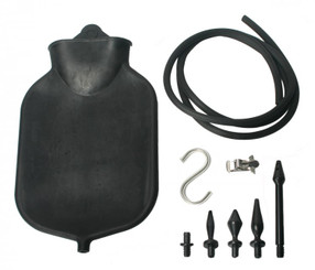 Deluge Deluxe Black Enema Set Adult Sex Toy