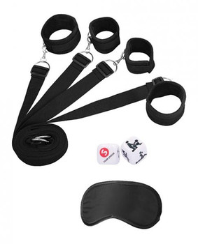Ouch! - Bindings Restraint Kit Black by Shots Toys
