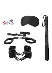 Ouch Bed Post Bindings Restraint Kit Black by Shots Toys