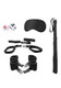 Ouch Bed Post Bindings Restraint Kit Black by Shots Toys