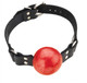 Large Ball Gag With Buckle 2 Inch - Red Adult Sex Toy