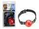 Spartacus Large Ball Gag With Buckle 2 Inch - Red - Product SKU SPL08N14