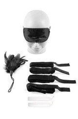 Fetish Fantasy Beginners Bondage Set Black by Pipedream Products