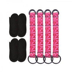 Sinful Bed Restraint Straps Pink Adult Toys