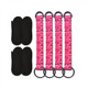 Sinful Bed Restraint Straps Pink Adult Toys