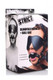 Strict Eye Mask Harness With Ball Gag Black by XR Brands - view 2