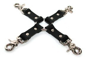 Hog Tie Leather Black by Kinklab