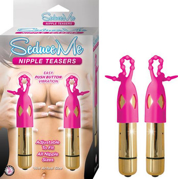 Seduce Me Nipple Teasers Gold Sex Toys