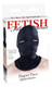 Pipedream Fetish Fantasy Black Zipper Face Hood O/S - Product SKU PD385823