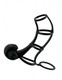 Deluxe Silicone Power Cage - Black by Pipedream Products - view 3