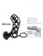 Extreme Silicone Power Cage Black by Pipedream Products - view 4