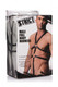 Male Full Body Harness Black Leat by XR Brands - view 3
