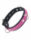 Joanna Angel Locking Buckle Collar Pink Black by Kinklab - Product SKU KLJ649