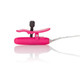 Cal Exotics Nipple Play Vibrating Heated Nipple Clamps Pink - Product SKU SE259910