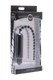 XR Brands Dark Rod Vibrating Beaded Silicone Sound Black - Product SKU XRAE728
