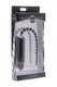Dark Rod Vibrating Beaded Silicone Sound Black by XR Brands - view 3
