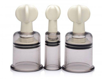 Size Matters Clitoris & Nipple Sucker Set by XR Brands