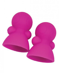 Me Vibrating Nipple Suckers Pink by NassToys