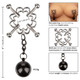 Nipple Grips 4-point Weighted Nipple Press by California Exotic Novelties - view 3