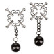 Nipple Grips 4-point Weighted Nipple Press by California Exotic Novelties - view 4