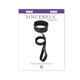 Sincerely Locking Lace Collar & Leash Black by Sportsheets - Product SKU SS52008