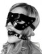 Masquerade Mask & Ball Gag Black by Pipedream - Product SKU PD444723