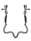 Fetish Fantasy Adjustable Nipple Chain Clamps Black by Pipedream Products - view 3