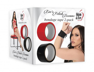 Adam & Eve Eves Fetish Dreams Bondage Tape 2pk Sex Toy